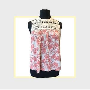 Piper Crochet Detail Sleeveless Top